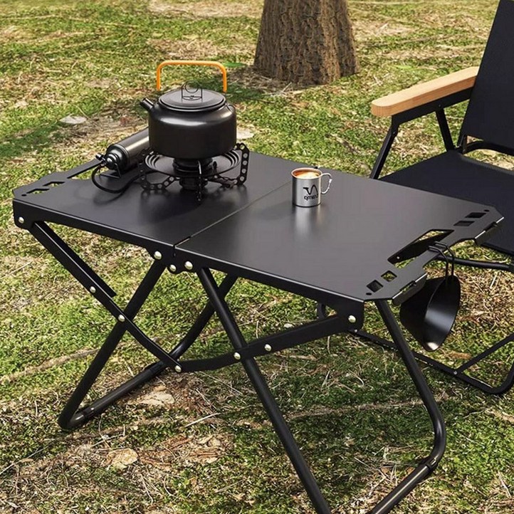 아웃도어 접이식 캠핑 테이블 차박 야외 휴대용 폴딩 경량 야구장 미니테이블