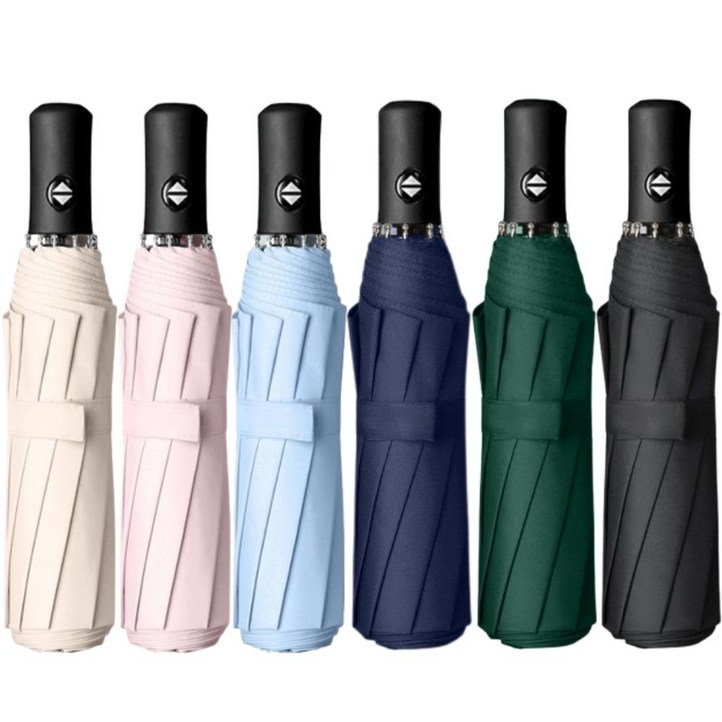 세이브데이 튼튼한 접이식 3단 자동 우산