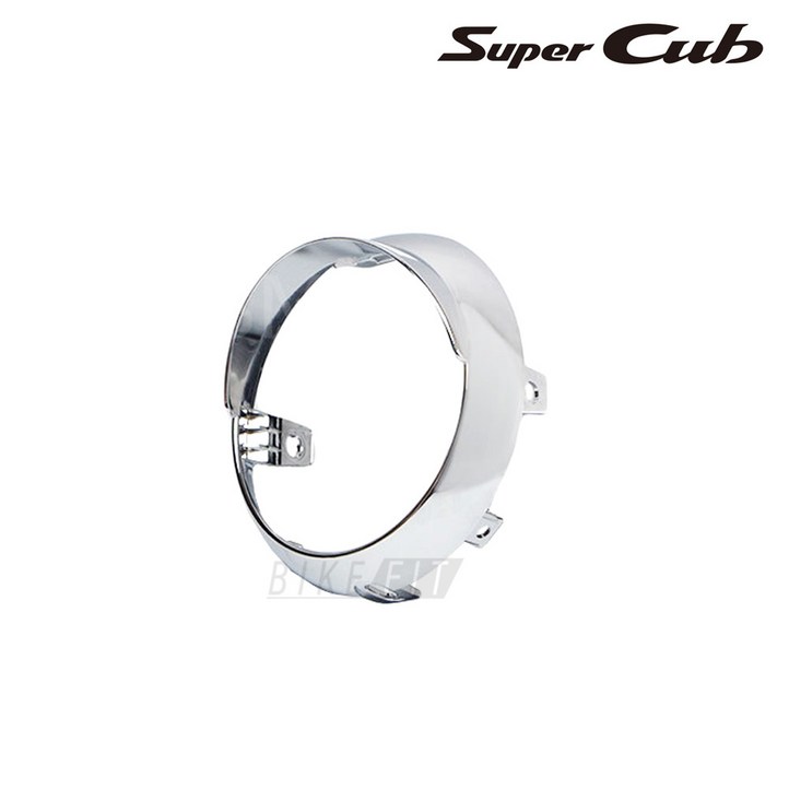 슈퍼커브 110 윙캡커버 크롬 헤드라이트 가드 H2C 정품 1825년, 1개