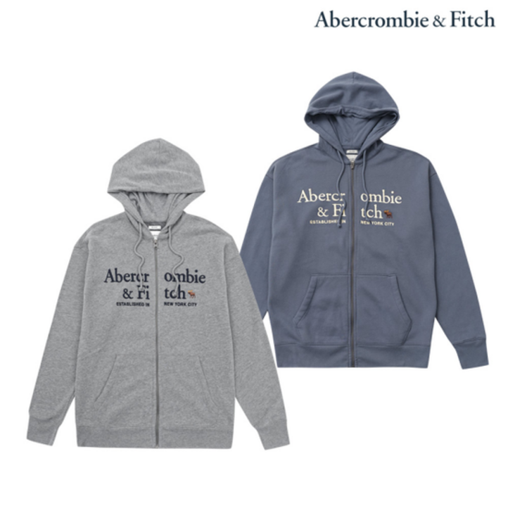 AampFITCH 아베크롬비 그래픽로고 후드집업 택1 AampFITCH 아베크롬비 그래픽로고 후드집업 택1