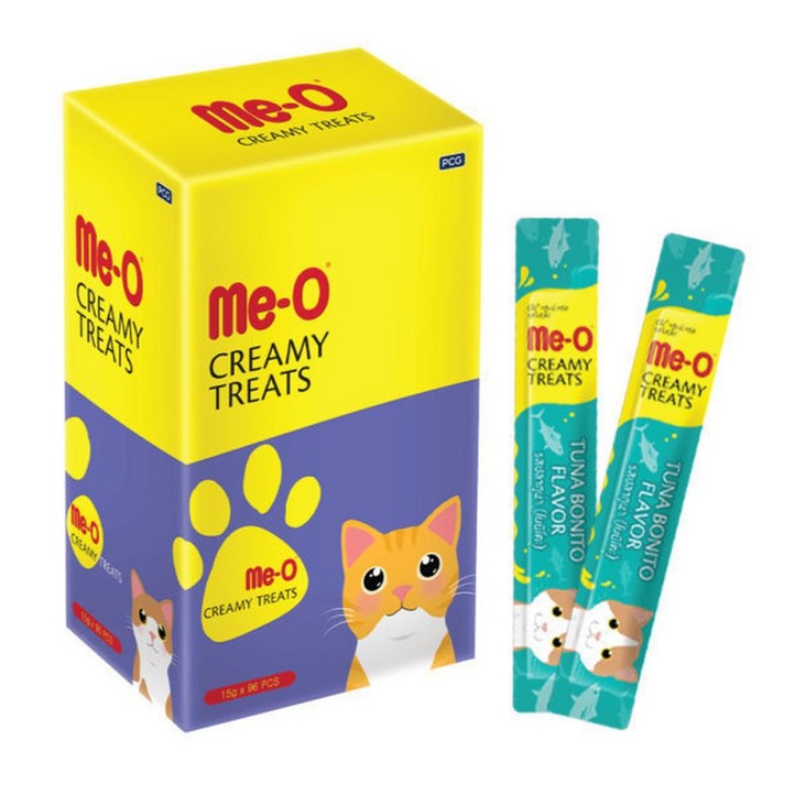 미오 크리미 마구로 15g 96p 고양이 짜먹는 간식 츄르