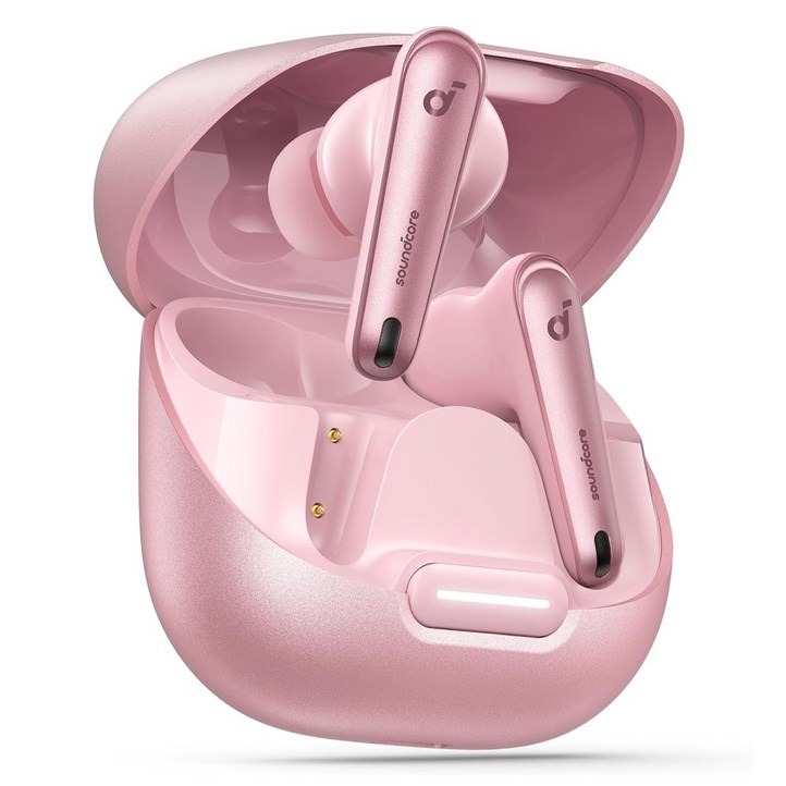 앤커 사운드코어 리버티4 NC 노이즈 캔슬링 블루투스 이어폰 A3947, A3947Z51, 핑크