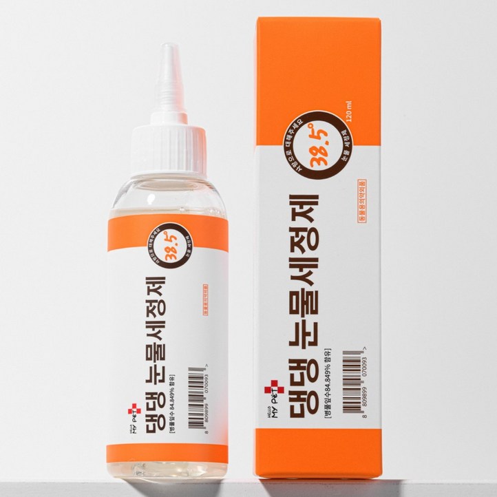 [헬로마이펫] 강아지눈물지우개, 눈물자국, 아이클리너 120ml
