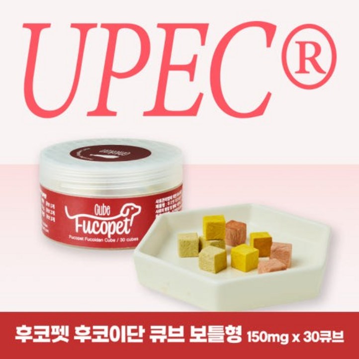 후코펫 후코이단 큐브 보틀형, 30큐브, 치킨맛, 국산 미역귀 후코이단 4500mg 함유 후코펫 후코이단 큐브 보틀형, 30큐브, 치킨맛, 국산 미역귀 후코이단 4500mg 함유