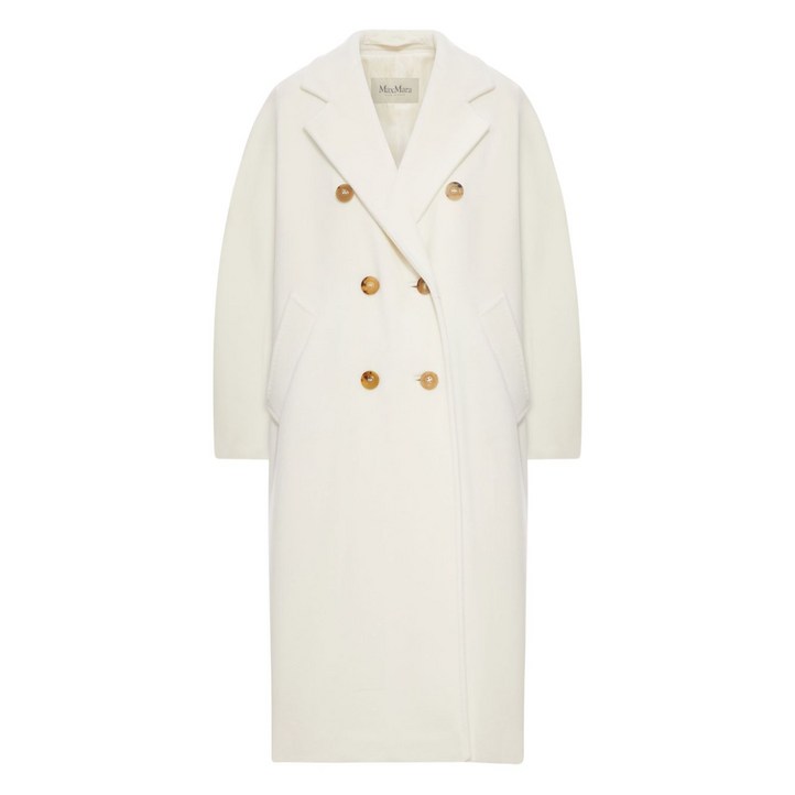 막스마라 마담 101801 더블 브레스티드 울 코트