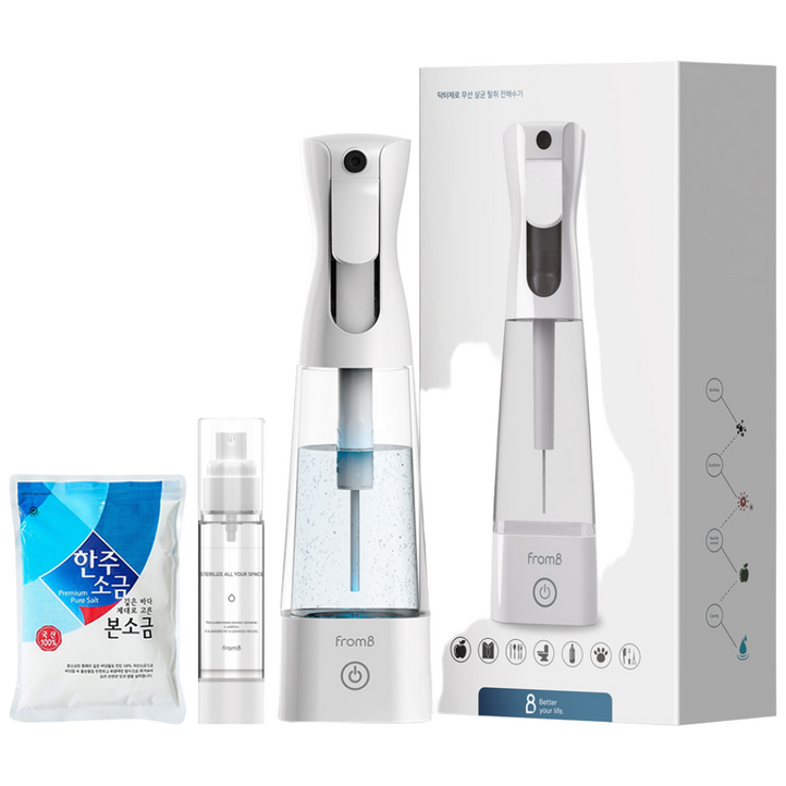 프롬비 닥터제로 무선 살균 탈취 전해수기 FA147, 닥터제로 전해수기 화이트