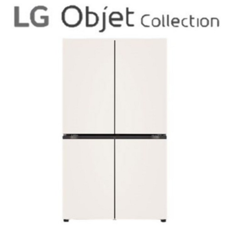 LG 디오스 오브제컬렉션 4도어 냉장고 (T873MEE012)