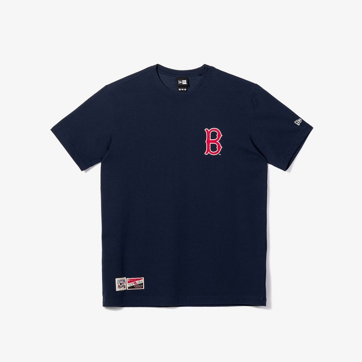 [국내 매장판] 뉴에라 남여공용 MLB 쿠퍼스 타운 올스타 보스턴 레드삭스 티셔츠 네이비 13546466 690329