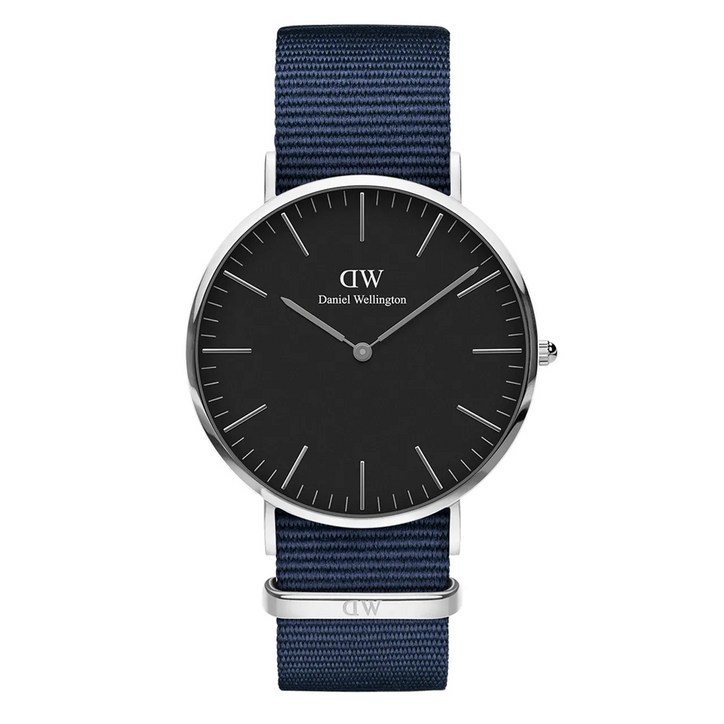다니엘웰링턴 남성용 CLASSIC BAYSWATER 나토밴드 손목시계 40mm 다니엘웰링턴 남성용 CLASSIC BAYSWATER 나토밴드 손목시계 40mm