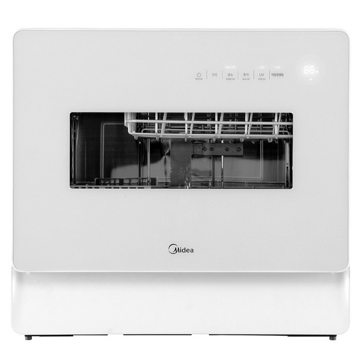 미디어 자동문열림 UV램프 식기세척기 6인용, 화이트, MDWMT0601WWINKR, 방문설치