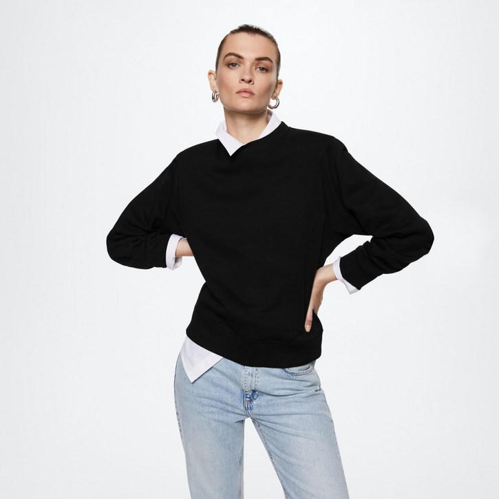 MANGO 여성용 BRERA 스웻셔츠 37057761 MANGO 여성용 BRERA 스웻셔츠 37057761