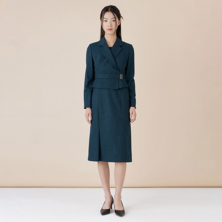 케이엘바이린 레이든 벨티드 원피스