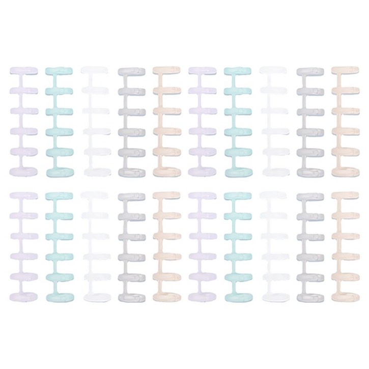 투데이리빙 6공 바인더 루즈링 CDOOSAL081A 5종 x 4p 세트