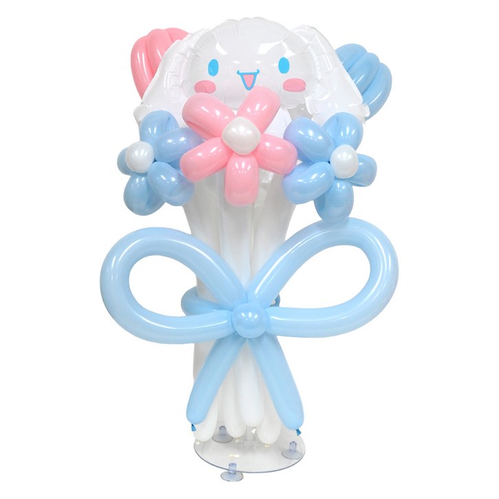 파티클럽 캐릭터 풍선 꽃다발 DIY 세트 시나모롤