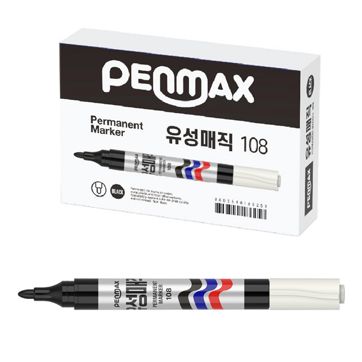 펜맥스 유성매직 108