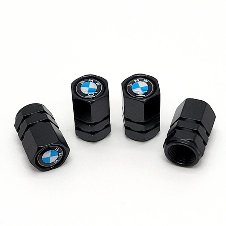 타이어 밸브 에어캡 마개 BMW 블랙 9
