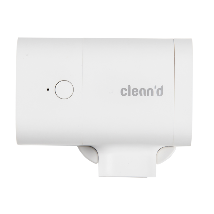 클린디 휴대용 무선 칫솔 살균건조기 윈디, CL403, 화이트