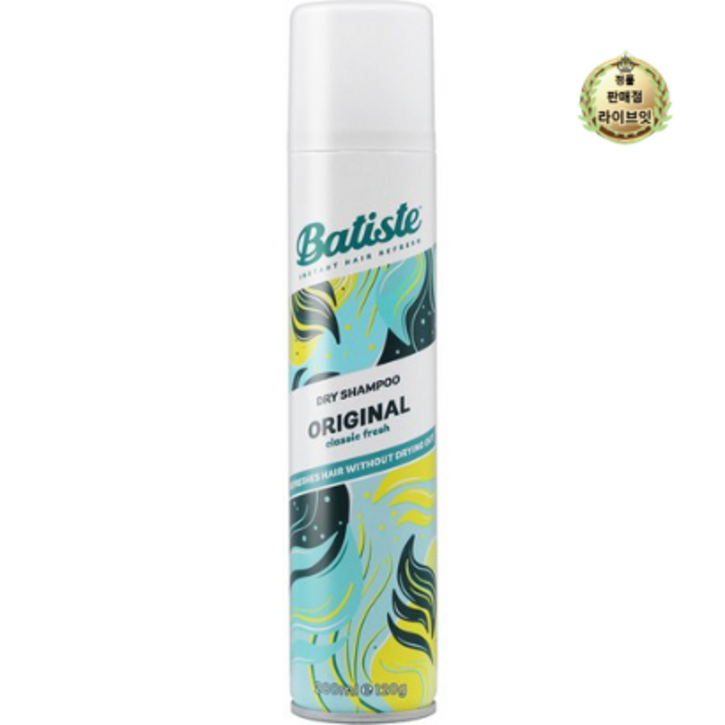 바티스트 오리지널 드라이샴푸, 200ml, 1개