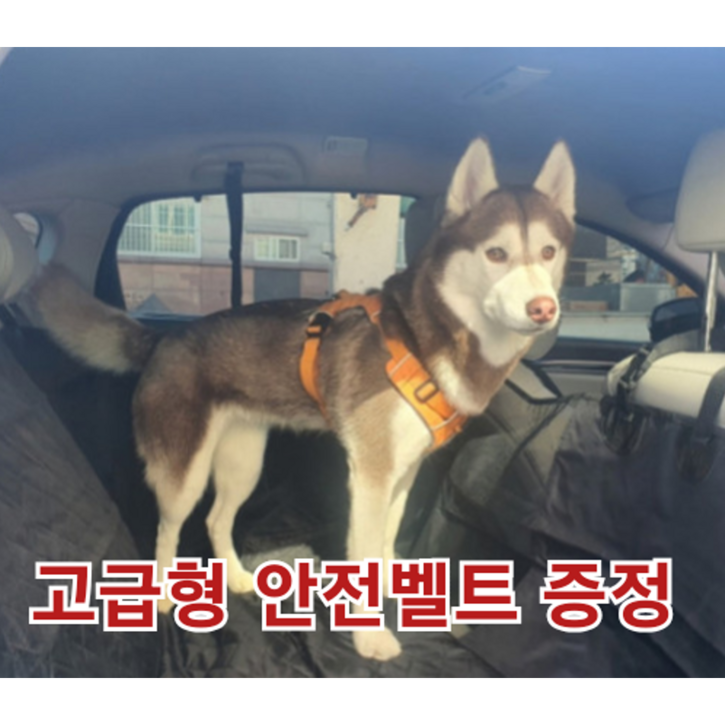 강아지 차시트 애견 카시트 반려견 방수 풀커버 시트 애견 매트, 1개