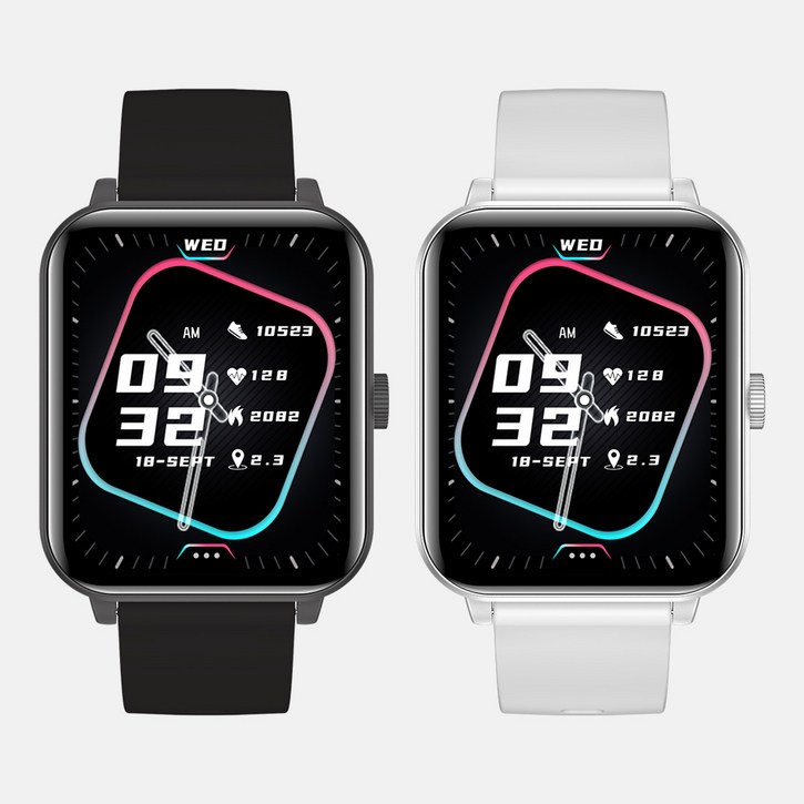 디즈먼트 스마트워치 DizSW01, GPS  블루투스, 5cm, 실버