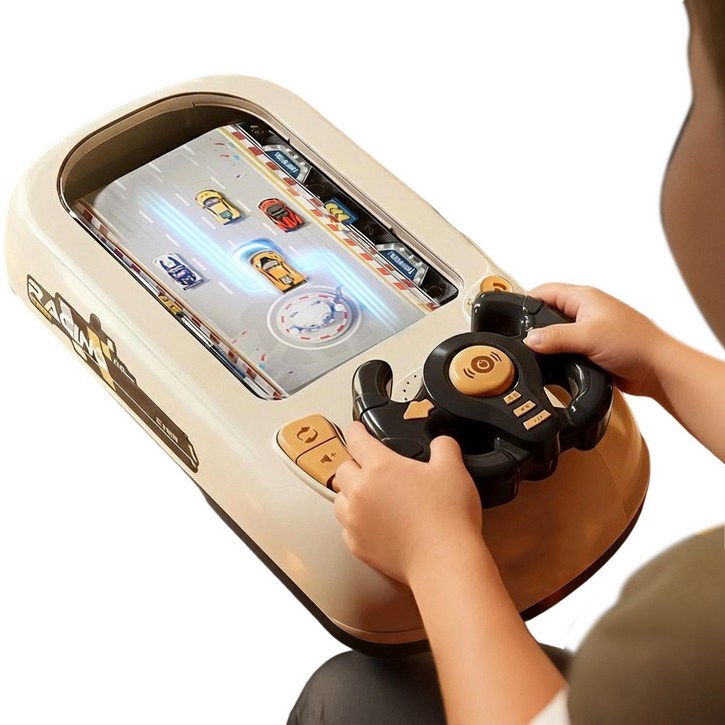 토요요 레이싱 게임 핸들 콘솔 장난감 자동차 보드게임 미니카 장난감S-D1