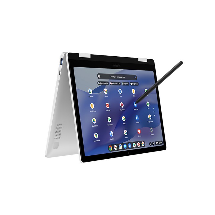삼성 크롬북2 360 실버 XQ520QEA 노트북 태블릿 인강용 사무용 12.3인치 1