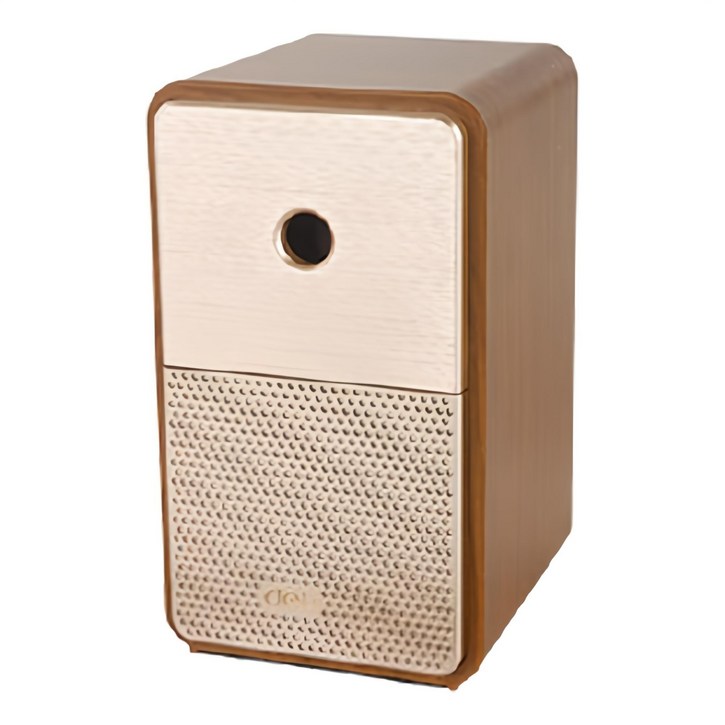 델리 레트로 스피커 모양 5단 심조절 회전식 연필깎이