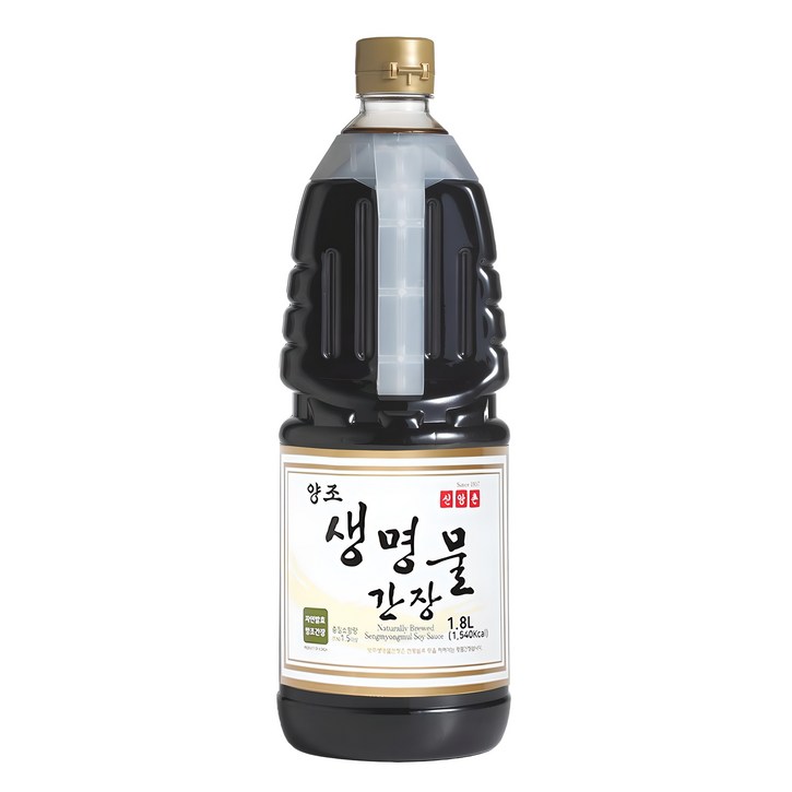 신앙촌 생명물 간장, 1.8L, 1개