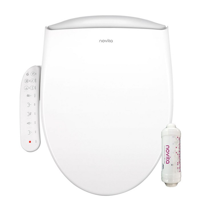 노비타 쾌정 건조 키즈 완전방수 탈취가능 풀스테인레스노즐 비데 BDN441H