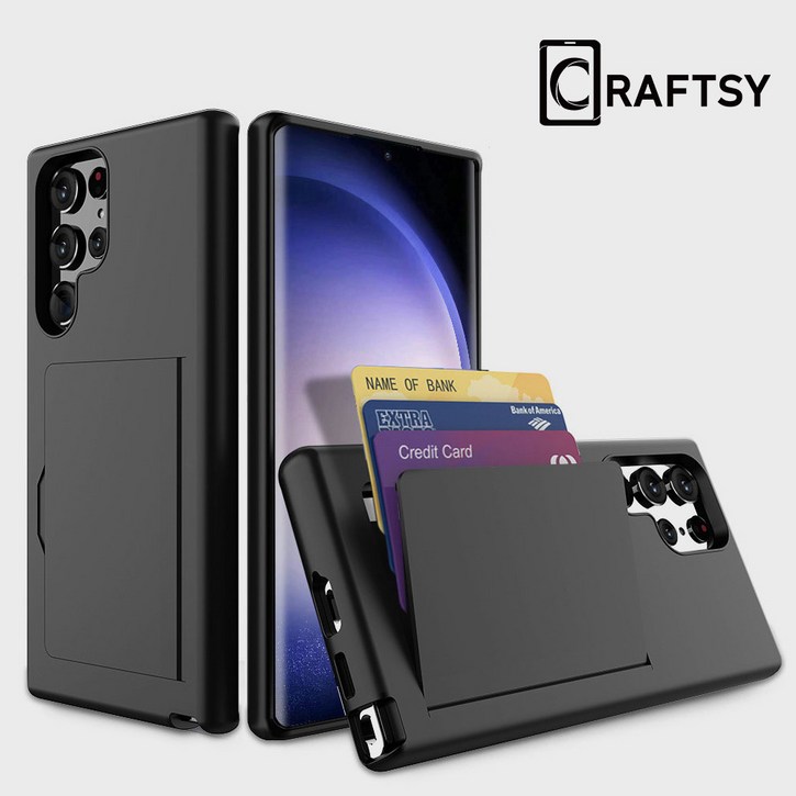 Craftsy 삼성 S21S22S23S24S25 시리즈 폰케이스 카드지갑 3장수납 케이스 Craftsy 삼성 S21S22S23S24S25 시리즈 폰케이스 카드지갑 3장수납 케이스