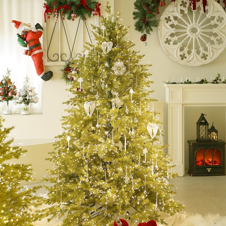 크리스마스 트리 나무 장식 풀세트 올PE 100 전나무 카르메스