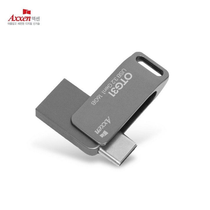 액센 OTG USB 2.0 USB 3.2 Gen 1 OTG USB모음 레이저 각인 단 한개도 무료, 16GB
