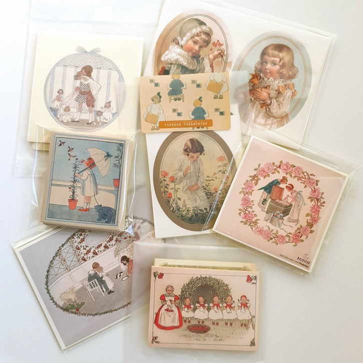 디자인달 사랑스러운 빈티지 7종 스티커팩