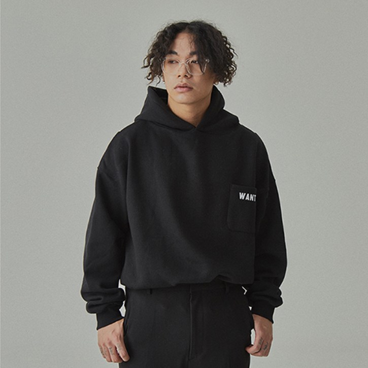 룩 후디 블랙