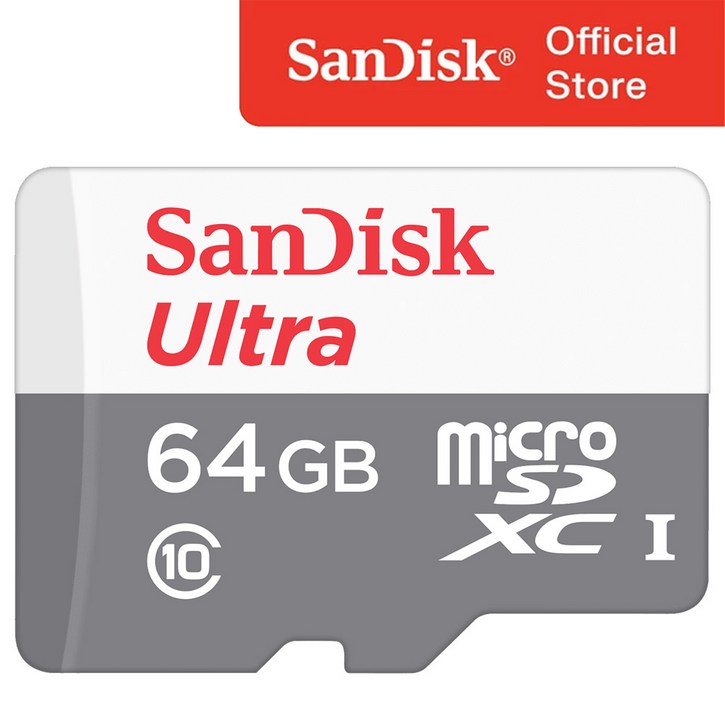 샌디스크코리아 공식인증정품   마이크로 SD 카드 SDXC ULTRA 울트라 QUNR 64GB