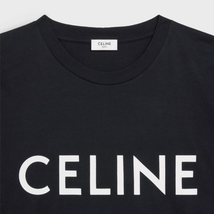 (국내 백화점) 셀린느 반팔 티셔츠 블랙 화이트 3