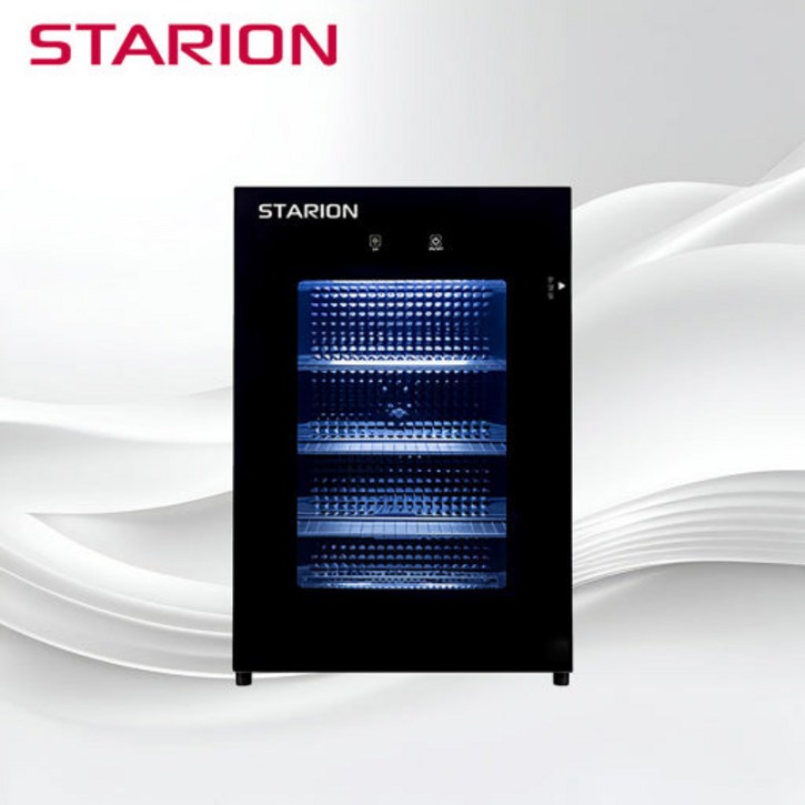 스타리온 UV 자외선 소독기 식당 학교 휴게소 업소용 컵 식기 건조 살균기 SR-ST050S 컵50개