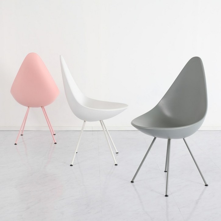 세밀라 체어 카페 인테리어 디자인 플라스틱 의자 3