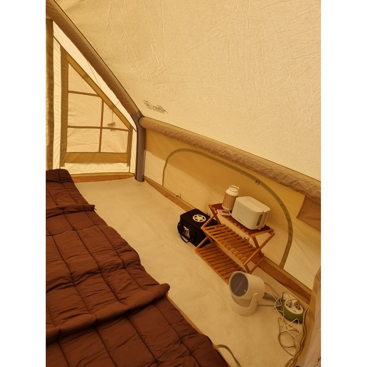 네이처하이크 에어텐트 12X 카페트에어폴 컷팅 지퍼연결 가방포함