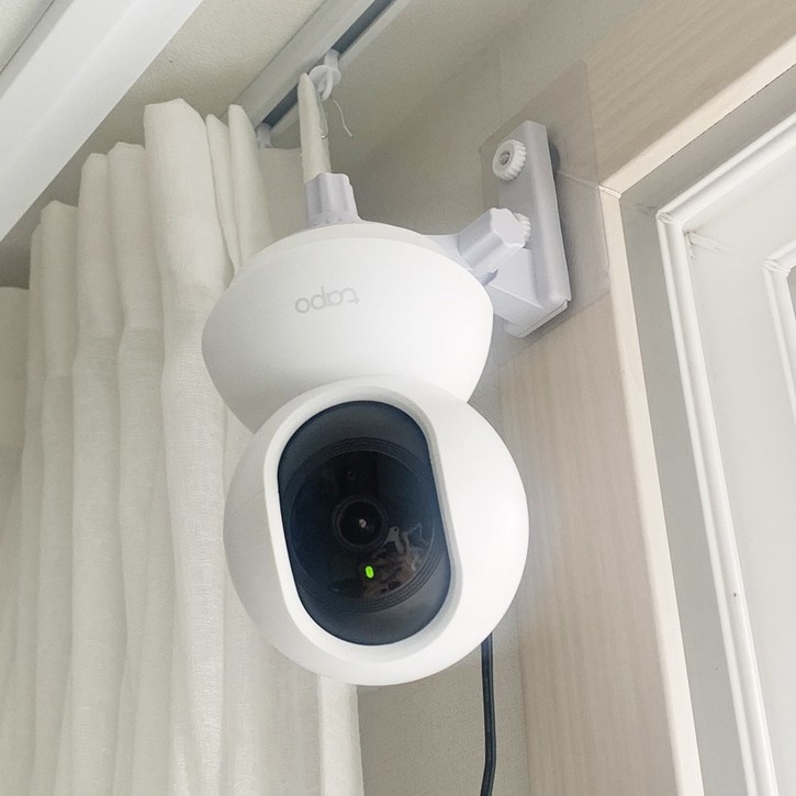 티피링크 홈 카메라 호환 무타공 브라켓, 1개, 티피링크용브라켓무타공스티커