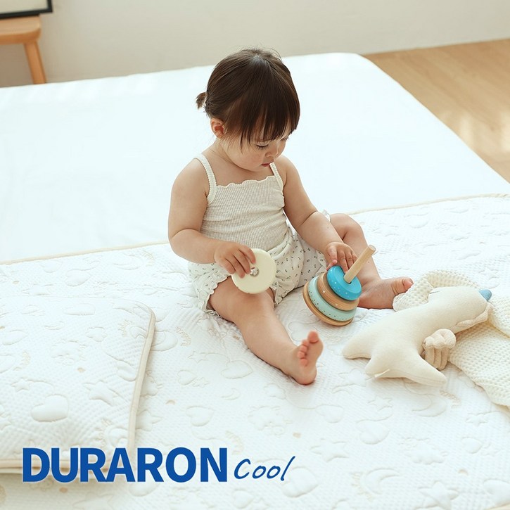 듀라론 쿨매트 아기 냉감 패드, 크리미드림