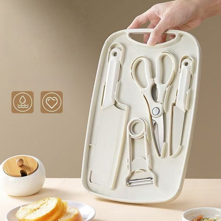 캠핑 휴대용 쿠킹 세트 가정용 미니도마 수납 가능