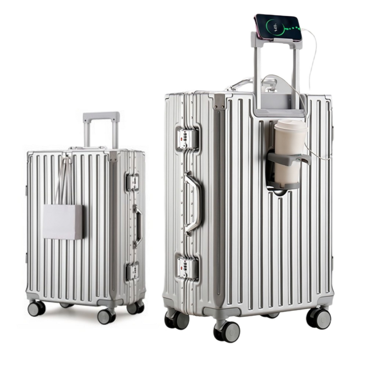 우위제 100PC 캐리어 알루미늄 프레임 튼튼한 캐리어 3년AS