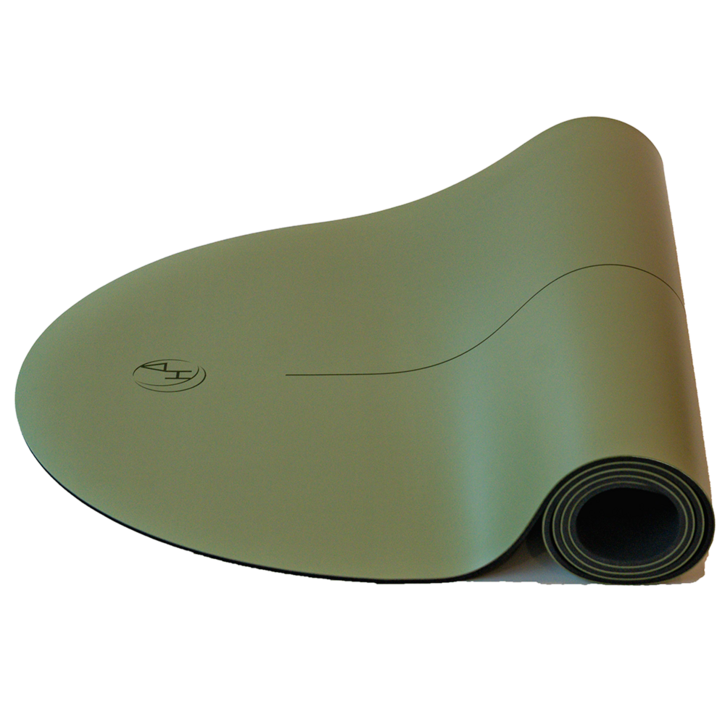 하티 하프문 논슬립 요가매트, 1개, 말차그린