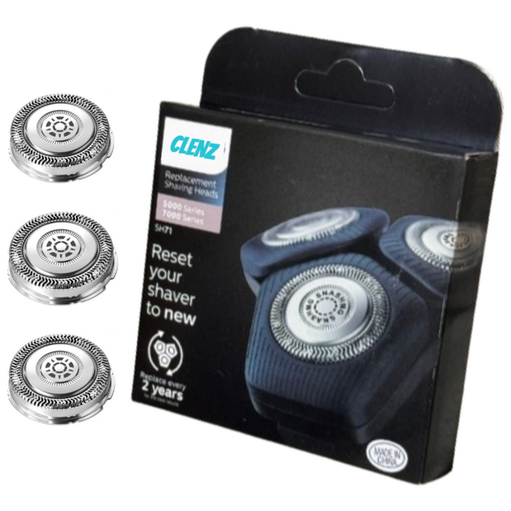 ClenZ 필립스 전기면도기날 SkinIQ S7000 S5000 면도기날 호환용 sh71