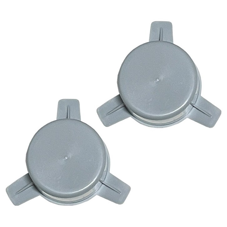 이지리빙 싱크대 냄새차단 덮개 봉수캡 2.5cm, 단일색상, 2개