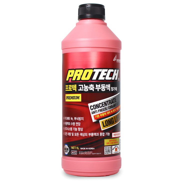 프로텍 대림 부동액첨가제 적색 1L
