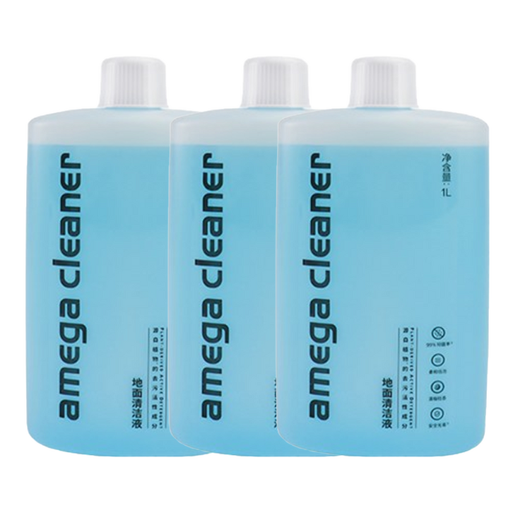 호환용 로보락 세제 로봇청소기 클리너 세척액, 3개, 1리터