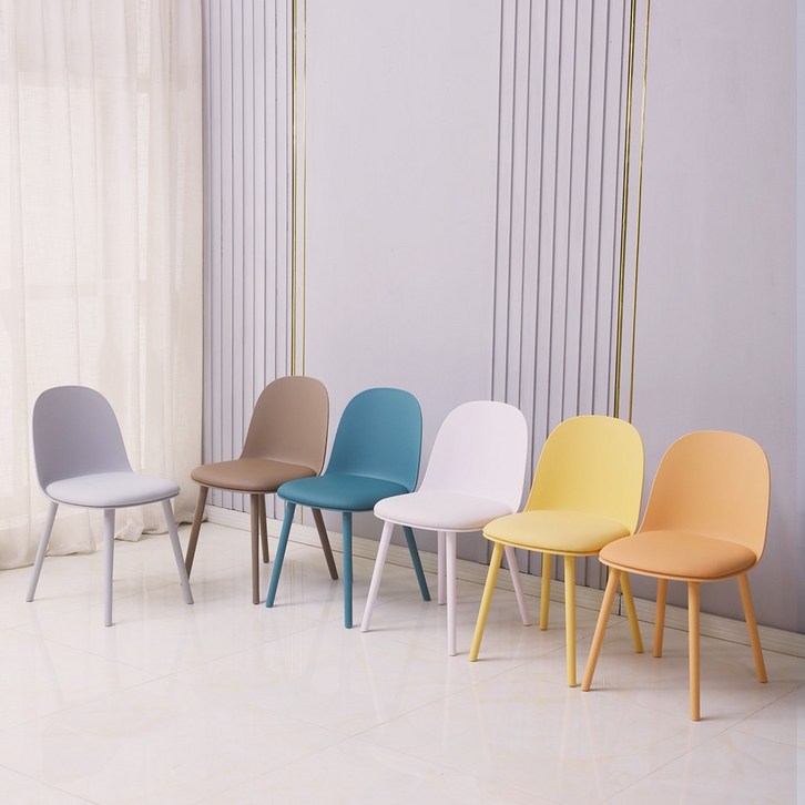 RM디자인 릴리 디자인 플라스틱 카페 인테리어 식탁 의자