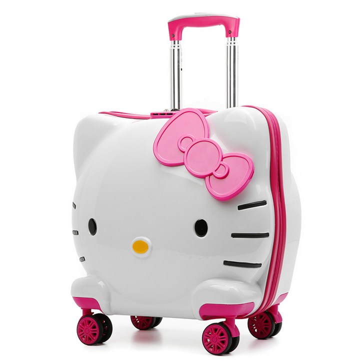 마이캣 Hello Kitty 기내용 18 캐리어 여행 가방 마이캣 Hello Kitty 기내용 18 캐리어 여행 가방